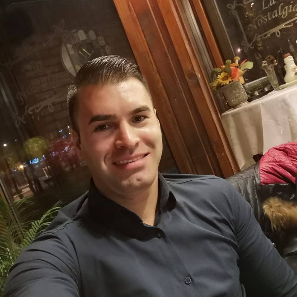 man smiling
